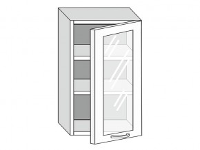19.50.3 Шкаф настенный (h=913) на 500мм с 1-ой стекл. дверцей в Карабаше - karabash.магазин96.com | фото