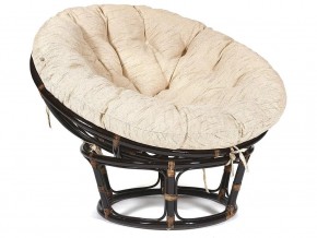 Кресло Papasan 23/01 W с подушкой Antique brown, ткань Старт в Карабаше - karabash.магазин96.com | фото