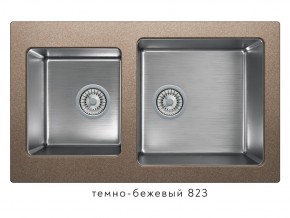 Мойка комбинированная Tolero twist TTS-840 Темно-бежевый 823 в Карабаше - karabash.магазин96.com | фото