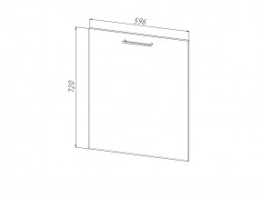 П 60 Комплект для посудомоечной машины 600 мм (цоколь + фасад) ЛДСП в Карабаше - karabash.магазин96.com | фото