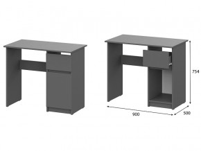 Стол письменный 900 Денвер Графит серый в Карабаше - karabash.магазин96.com | фото